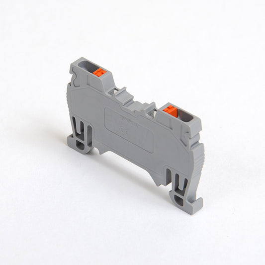 ONKA 1.5mm2 conector cu arc pentru șină bloc terminal șină DIN terminal 2 fire gri, 1020002