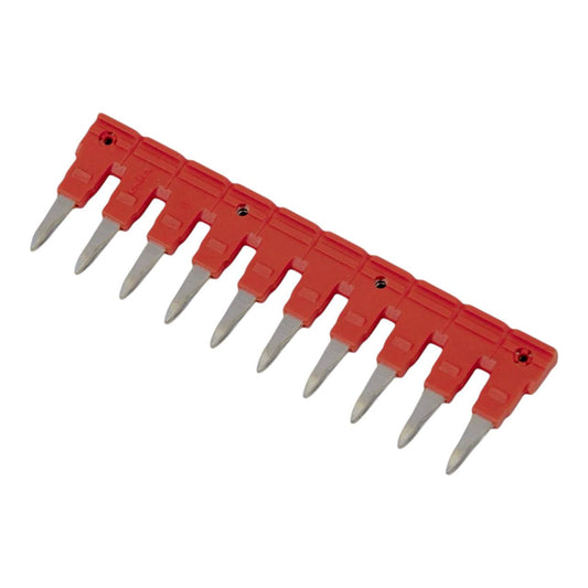 ONKA 10/10 Punte de creastă de 10 picioare, izolată, pentru bloc terminal cu arc 10mm2, 1060134