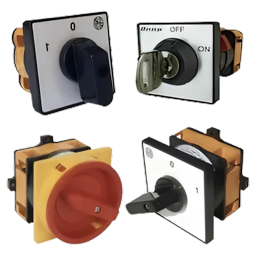 One-pole ON-OFF (0-1) switches