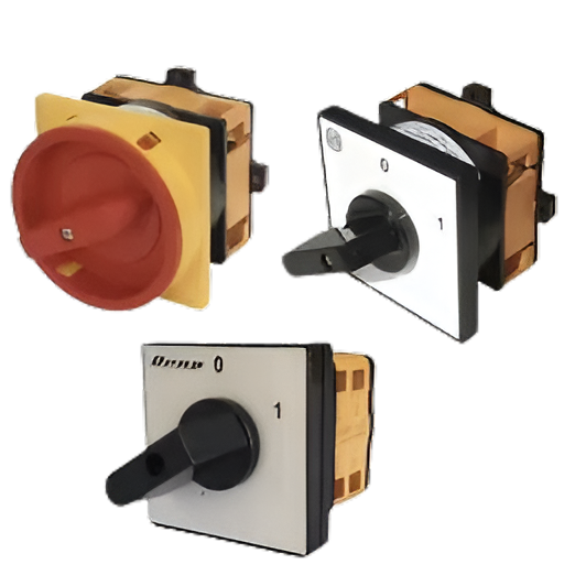 Two-pole ON-OFF (0-1) switches