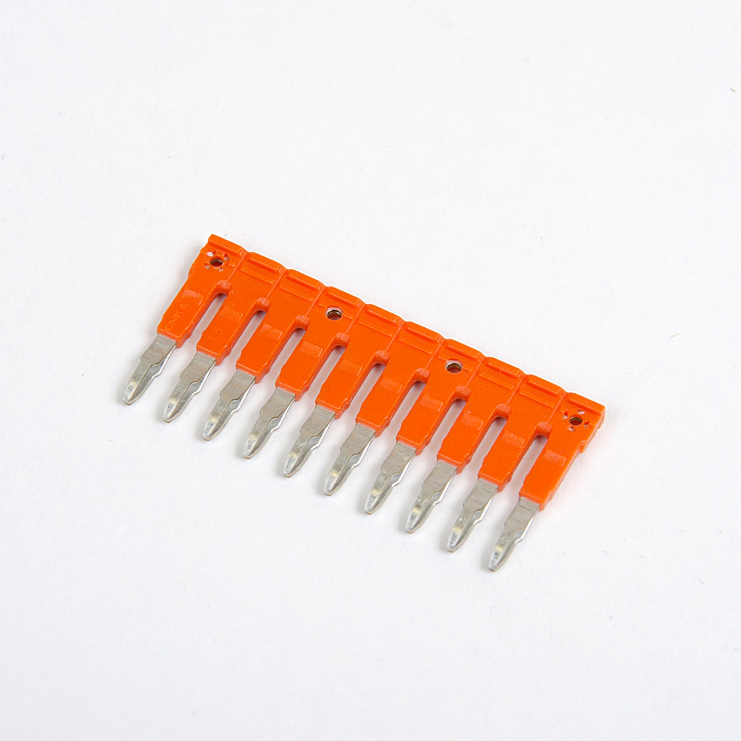 ONKA 1.5/10 10-way ridge bridge, insulated, universal (for spring and screw terminal block 1.5mm2), 1060104