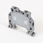 ONKA 2,5mm2 Bloc terminal conector șină cu șurub Terminal șină DIN 2 fire gri, 1010012
