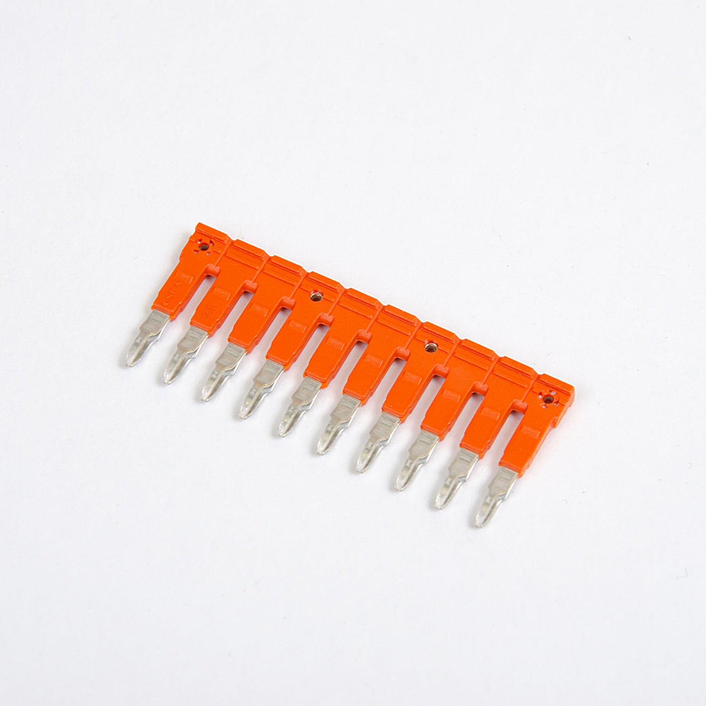 ONKA 2.5/10 10-way ridge bridge, insulated, universal (for spring and screw terminal block 2.5mm2), 1060109