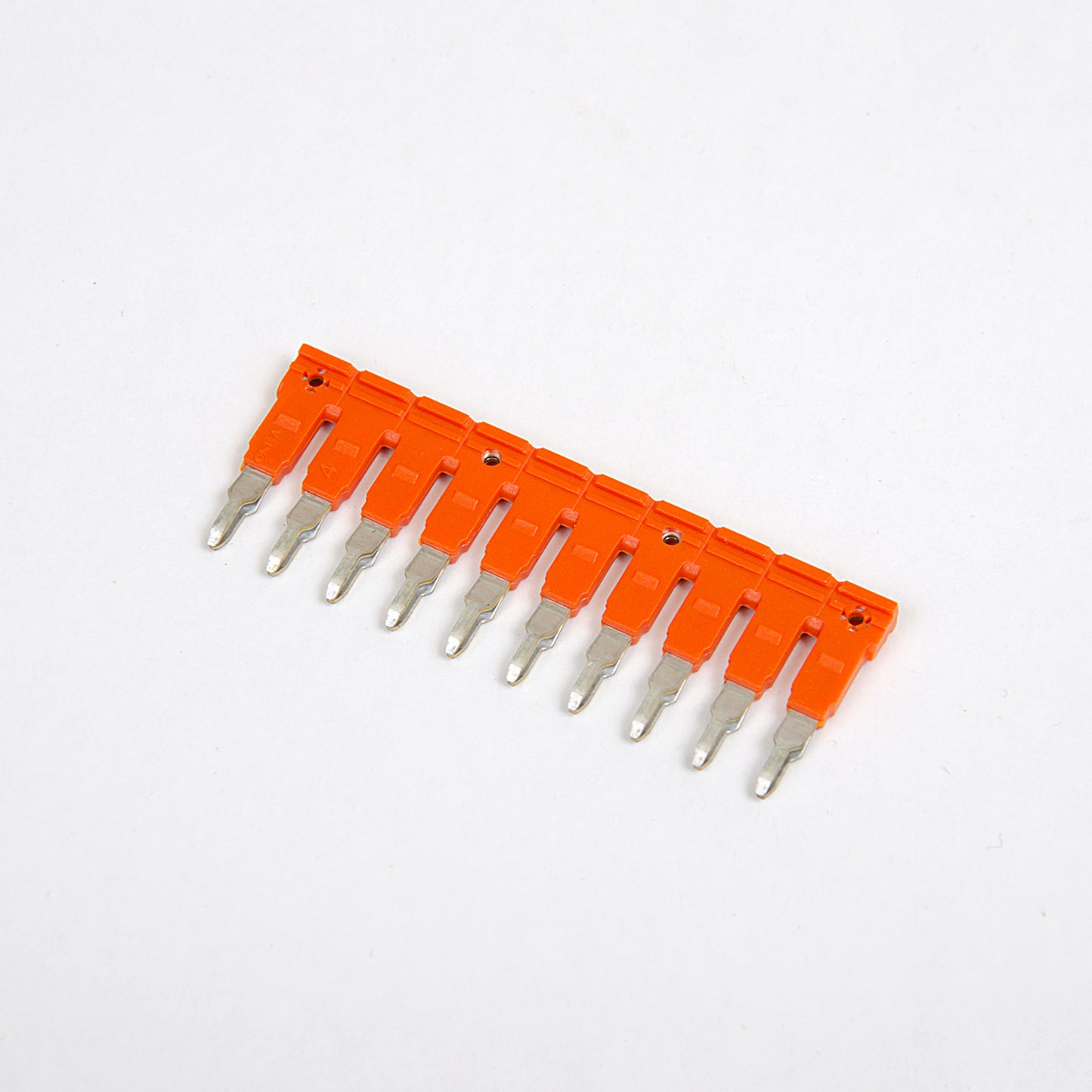 ONKA 4/10 10-way ridge bridge, insulated, universal (for spring and screw terminals 4mm2), 1060114