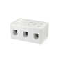 ONKA 2.5-4mm2 / 3-rail Steatit / Ceramic / Porcelain Conector - BLOC TERMINAL PORCELAIN, 1070003