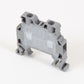 ONKA 1.5mm2 Screw terminal block DIN rail connector terminal 2 wires gray, 1010002