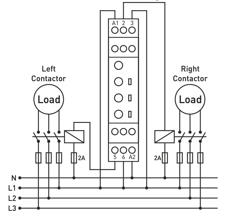 Releu ciclic de inversare a timpului 230V AC