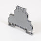 ONKA 4mm2, 2 levels DIN rail terminal block screw terminal 4 wires grey, 1010368