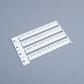 OD10-8P ETICHETA COMBINATĂ PLUCKED PRINTLESS (pentru blocuri terminale de dimensiuni 6-10 mm2 și mai mari)