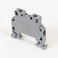 ONKA 1.5mm2 Screw terminal block DIN rail connector terminal 2 wires gray, 1010002