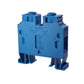 ONKA 16mm2 Screw terminal block DIN rail connector 2 wires blue, 1010055