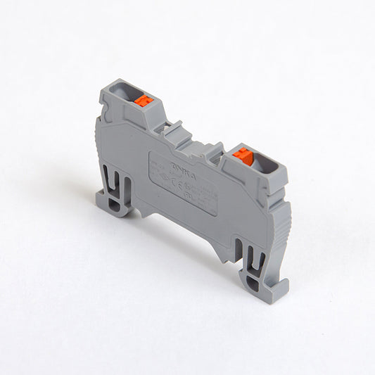 ONKA 2,5mm2 conector cu arc pentru șină bloc terminal șină DIN terminal 2 fire gri, 1020013