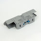 ONKA 120mm2 M10 Screw Rail Connector Terminal Block DIN Rail Terminal with Protective Cover, Gray, 1030073