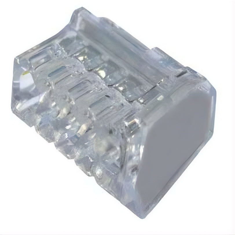 TRANSPARENT 5-pole connector, 2,5 mm²