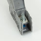ONKA 120mm2 M10 Screw Rail Connector Terminal Block DIN Rail Terminal with Protective Cover, Gray, 1030073