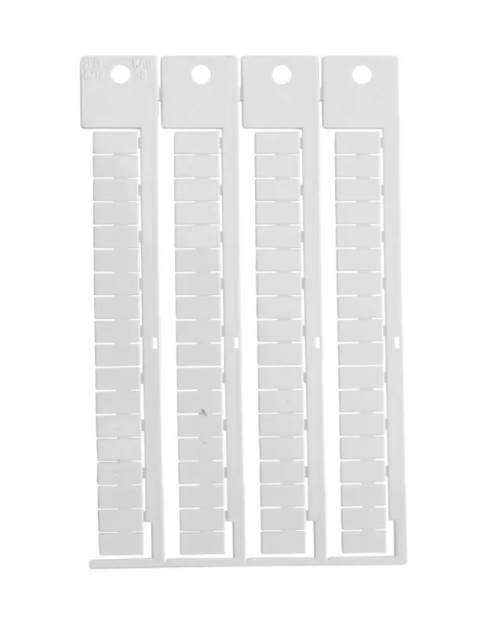 OD10-8P ETICHETA COMBINATĂ PLUCKED PRINTLESS (pentru blocuri terminale de dimensiuni 6-10 mm2 și mai mari)