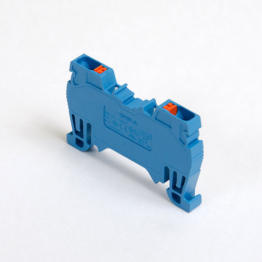 ONKA 2.5mm2 spring connector for DIN rail terminal block terminal 2 wires gray, 1020016