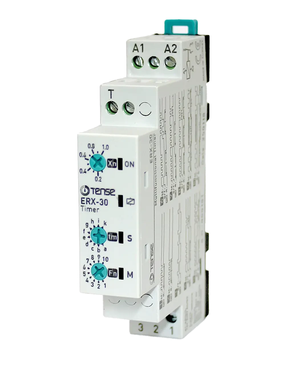 Releu de timp multifuncțional interval de timp: 0,1 s - 30 h 12V-240V AC/DC