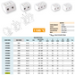 ONKA 6-10mm2 1POLE Conector din steatită / ceramică / porțelan - BLOC TERMINAL DIN PORȚELAN, 1070011