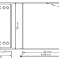 Digital overcurrent relay with 3×3 digit LED display TRM-200