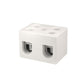 ONKA 6-10mm2 / 2-rail Steatit / Ceramic / Porcelain Conector - BLOC TERMINAL PORCELAIN, 1070006