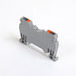 ONKA 1.5mm2 spring connector for DIN rail terminal block terminal 2 wires gray, 1020002