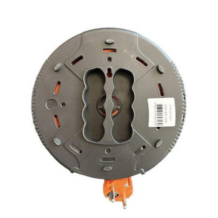 Cablu de prelungire cu role pentru casetă compactă, cablu de 5m cu 4 prize IP20 + USB + siguranță termică + siguranță pentru copii, 3x1mm2, împământare tip SCHUKO , PHE-05310-F-USB