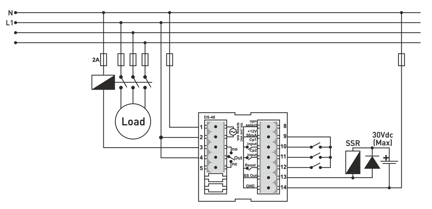 Contor electronic de impulsuri / Contor de impulsuri