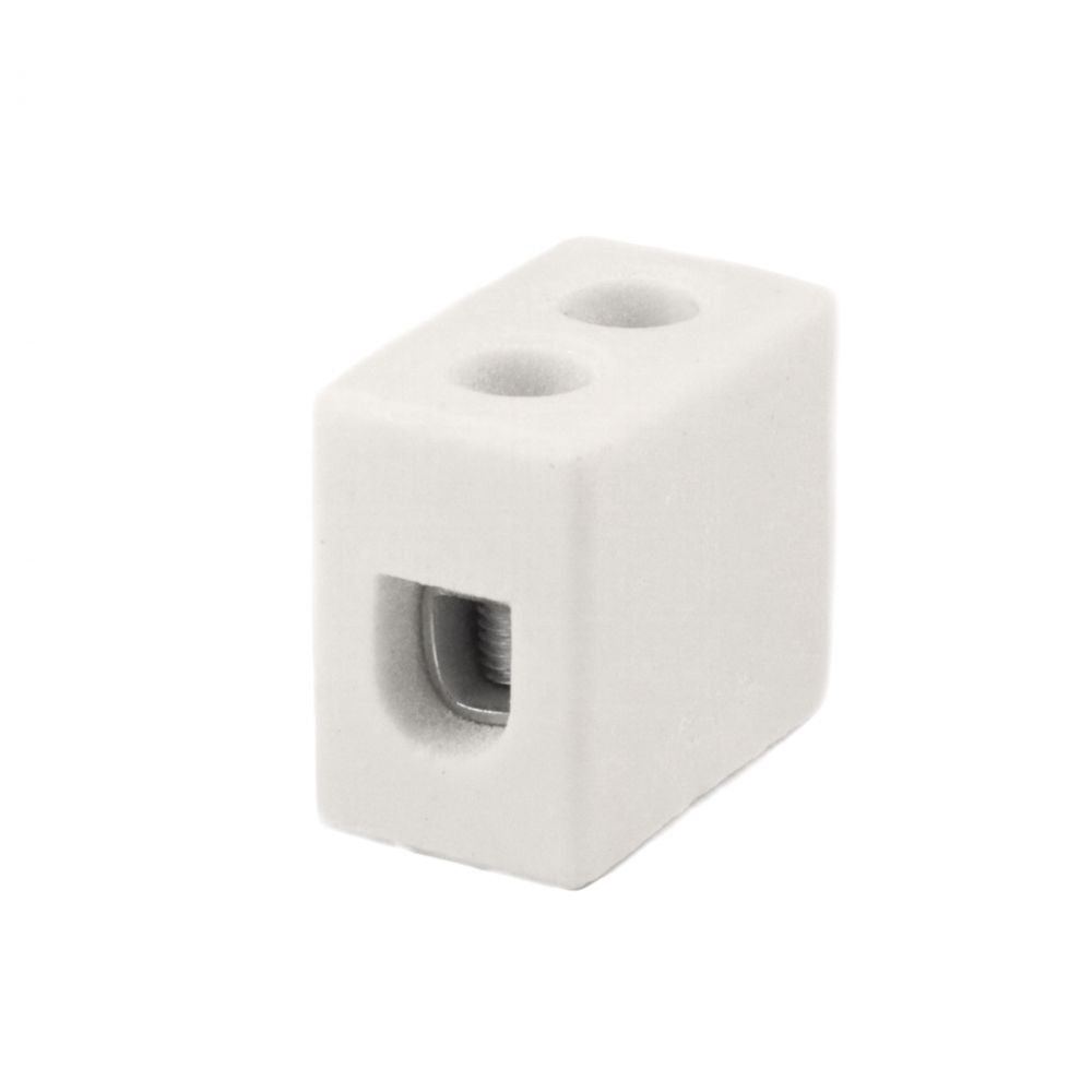 ONKA 2,5-4mm2 1POLE Steatit / Ceramic / Porcelain Conector - BLOC TERMINAL PORCELAIN, 1070009
