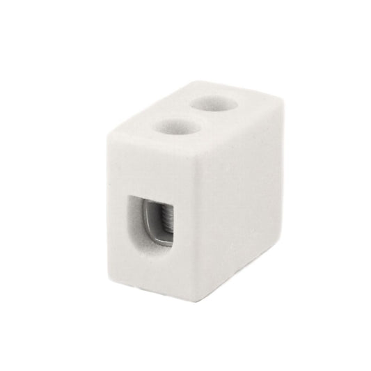 ONKA 2.5-4mm2 1POLE Steatite / Ceramic / Porcelain Connector - PORCELAIN TERMINAL BLOCK, 1070009