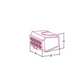 Transparent Push-in wire connector, 6x2,5 mm²
