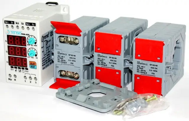 Digital overcurrent relay with 3×3 digit LED display TRM-200