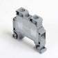 ONKA 6mm2 Conector șină cu șurub bloc terminal șină DIN terminal 2 fire gri, 1010032