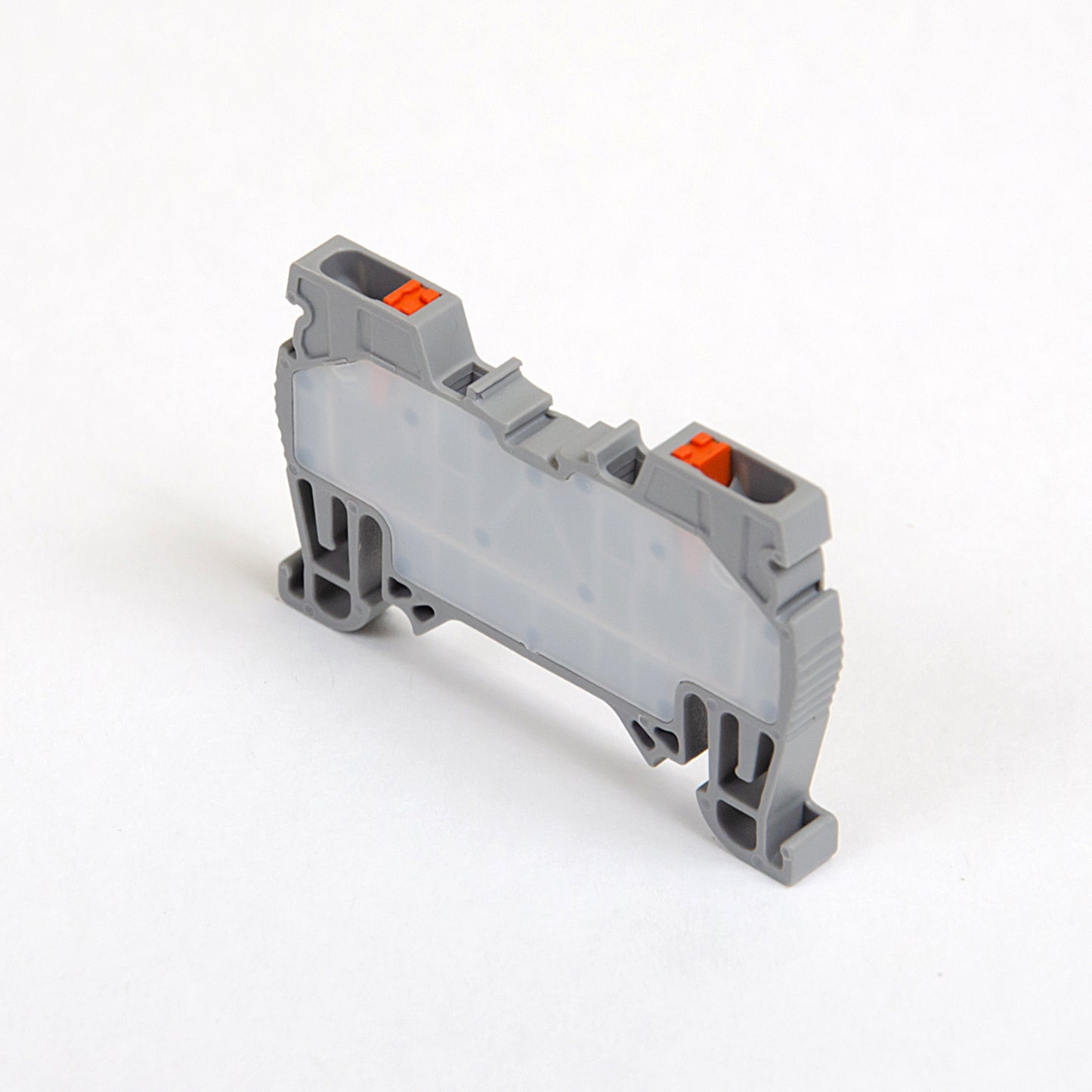 ONKA 1.5mm2 spring connector for DIN rail terminal block terminal 2 wires gray, 1020002