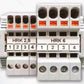 ONKA 2.5mm2 Hybrid Screw / Spring Rail Terminal Block Terminal Block DIN Rail Terminal Block 2-wire grey, 1040002