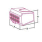 TRANSPARENT three-pole connector, 2,5 mm²