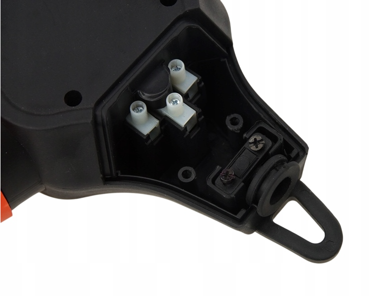 Hub de cauciuc de tip T Schuko splitter cu 3 prize 3WHS-F