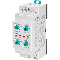 Releu trifazat de monitorizare/protecție pentru supratensiune, subtensiune, control de secvență/defect